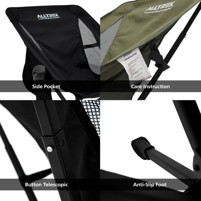 ALLTREK Kursi Camping ZENO Moonchair 360 Portable