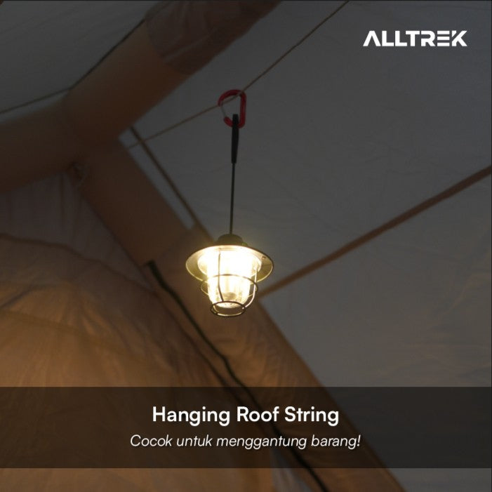 ALLTREK Glamping เต็นท์เต็นท์แคมป์ลมผ้าฝ้ายหรูหรากันน้ำ