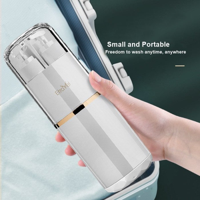 IDF - ALLTREK Travel Toiletries Kit ที่วางแปรงสีฟันอาบน้ำ - สีเขียวมรกต