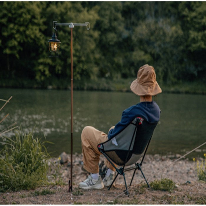 ALLTREK Stand Lamp Ground ATLS-2 Camping Tiang Lampu Outdoor - Coffe