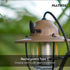 ALLTREK Hanging Lamp Vintage RYGEN Lampu Gantung LED Rechargeable