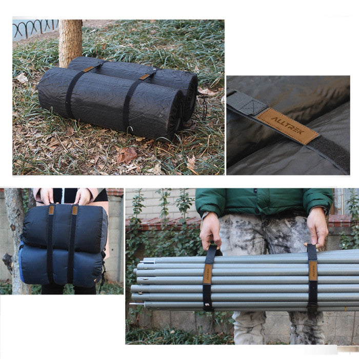 ALLTREK สายรัดแคมป์ปิ้ง สายรัดกระเป๋า บรรจุเข็มขัดนิรภัย Outdoor_2PCS