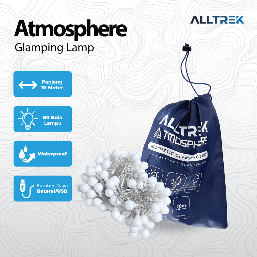 ALLTREK Lampu Dekorasi ATMOSHPHERE Glamping Lamp