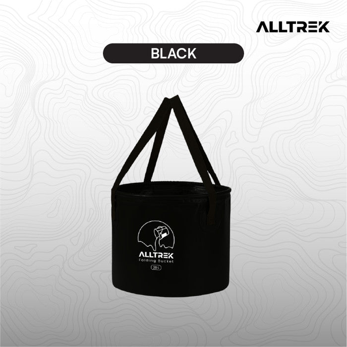 ALLTREK ถังพับได้ AQUAFOLD ถังใส่น้ำอเนกประสงค์แบบพับได้ - สีเขียว