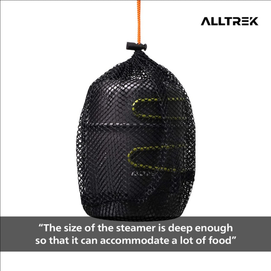 ALLTREK Alat Masak Outdoor ACE001 Nesting + Steamed Tray Cookware