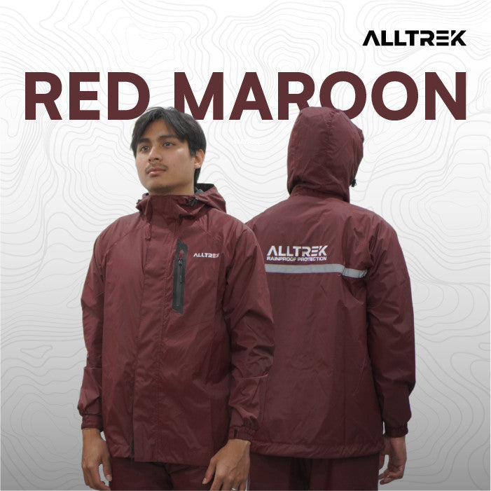 ALLTREK NAVIA Taslan เสื้อกันฝนเสื้อกันฝนกันน้ำกลางแจ้ง