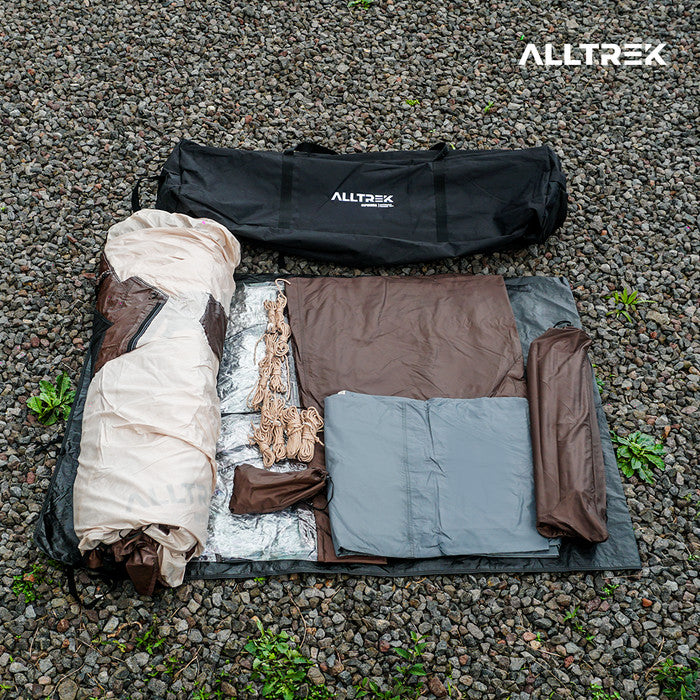 ALLTREK Tenda Camping Automatic ALPINORA Tunnel 5P Triple Layer Waterproof Tent