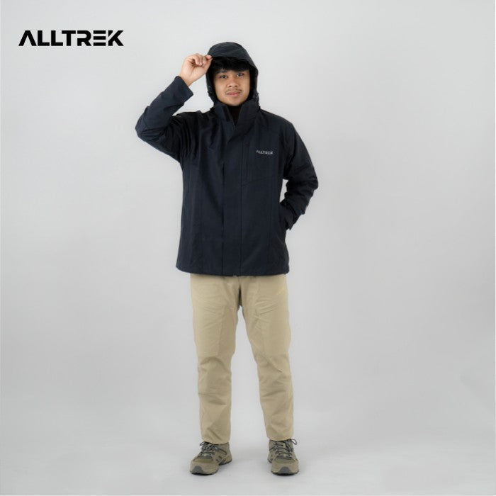 เสื้อแจ็คเก็ต ALLTREK กลางแจ้ง DEKTON Softshell Jacket กันน้ำ กันลม กันน้ำ - L