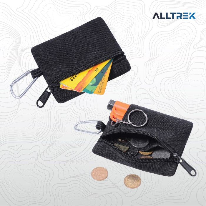 ALLTREK Tactical Mini Wallet Wallet กระเป๋า EDC มัลติฟังก์ชั่นกีฬากลางแจ้ง - สีเขียว