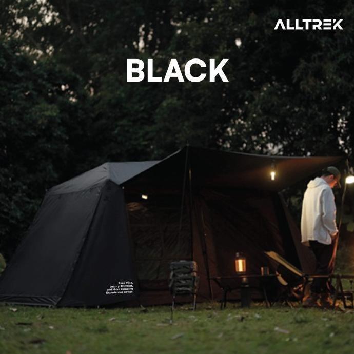 ALLTREK Tenda Peak Villa Black Clearance sale (SECOND)