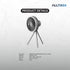 ALLTREK F30 พัดลมตั้งแคมป์แบบชาร์จไฟได้พร้อมหลอดไฟ LED แบบพกพา