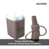 ALLTREK STOVY ที่นอนเป่าลมอัตโนมัติสำหรับกลางแจ้งแบบพกพา - สีดำ, ดับเบิ้ล
