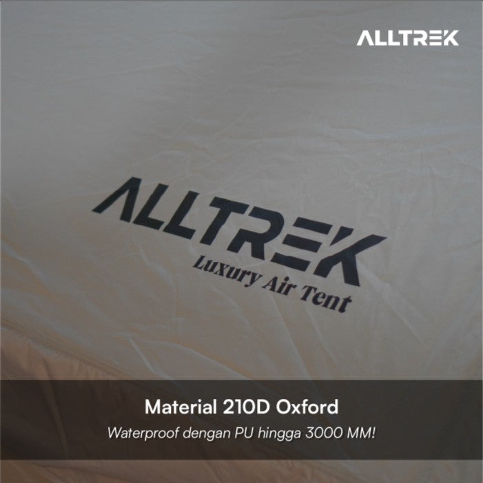 ALLTREK Glamping เต็นท์เต็นท์แคมป์ลมผ้าฝ้ายหรูหรากันน้ำ