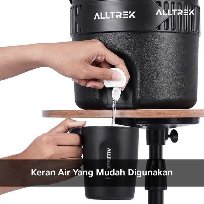 ALLTREK Gallon Jug Insulated 3.8L Gallon Air Panas dan Dingin Food Grade Camping Outdoor