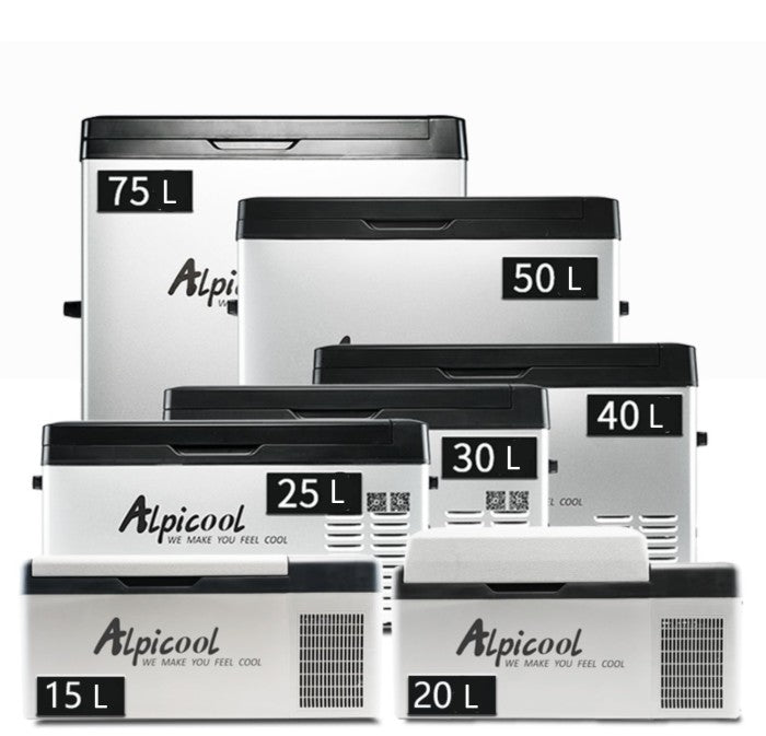ALLTREK Multi-Function Car Mini Freezer ตู้เย็นแบบพกพา 12v/24v - 25L