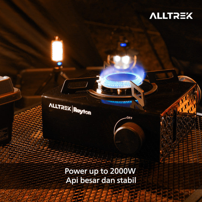 เตาแคมปิ้ง ALLTREK RAYTON เตา Casette ขนาดเล็ก