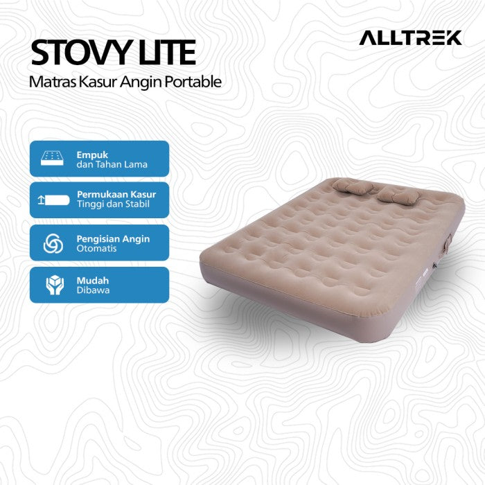 ALLTREK Matras Kasur Angin STOVY LITE Automatic Inflation Outdoor Portable