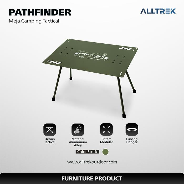 ALLTREK Meja Camping Path Finder Tactical Table Portable