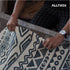 ALLTREK ETHNIC NORDIC พรมปูพื้นผ้าฝ้ายผ้าประตู Aesthetic
