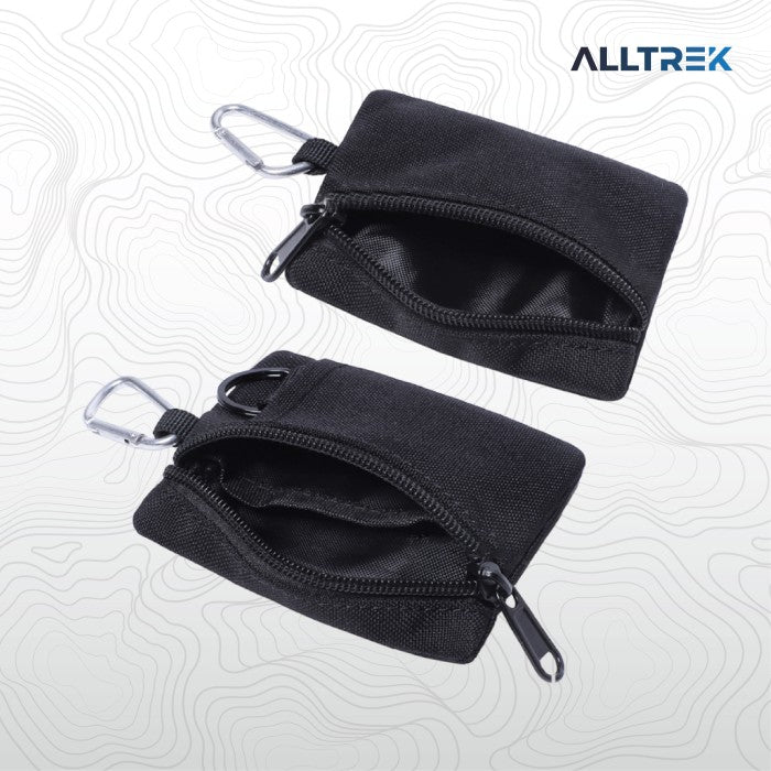 ALLTREK Tactical Mini Wallet Wallet กระเป๋า EDC มัลติฟังก์ชั่นกีฬากลางแจ้ง - สีเขียว