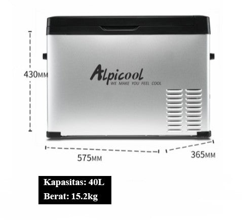 ALLTREK Multi-Function Car Mini Freezer ตู้เย็นแบบพกพา 12v/24v - 25L