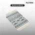 ALLTREK ETHNIC NORDIC พรมปูพื้นผ้าฝ้ายผ้าประตู Aesthetic