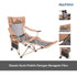ALLTREK Kursi Lipat Footrest SIESTA Portable Outdoor Adjustable Reclining & Detachable