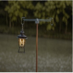 ALLTREK Stand Lamp Ground ATLS-2 Camping Tiang Lampu Outdoor - Coffe