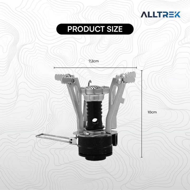 ALLTREK Mini Camping เตา AT-K01BL เตาพับ Ultralight แบบพกพา