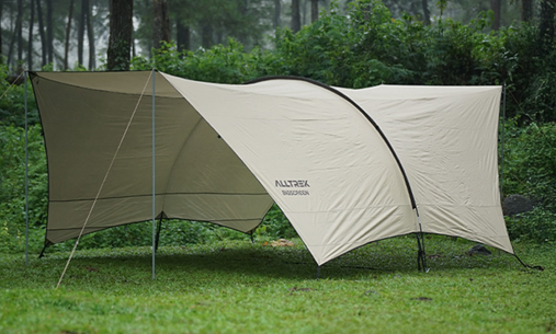 ALLTREK Flysheet Bigscreen Camping Besar 6*6meter Anti UV Multifungsi