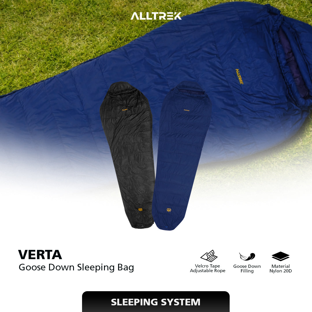 ALLTREK Sleeping Bag Goose Down VERTA Mummy Kantong Tidur