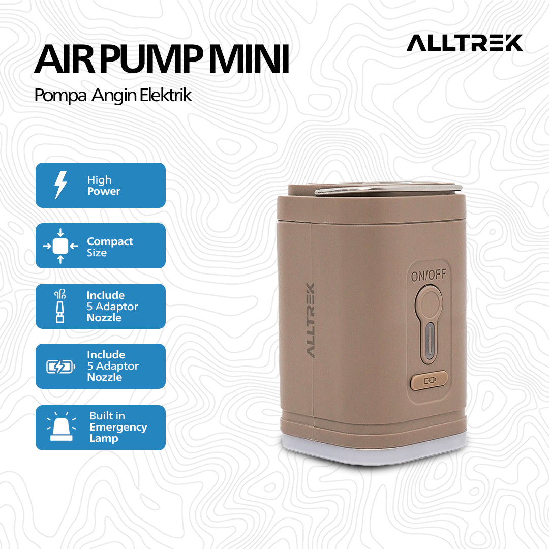 ALLTREK ปั๊มลมกลางแจ้ง Camping เบาะเป่าลมแบบพกพา