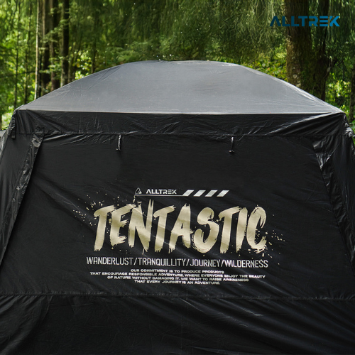 ALLTREK Tenda Camping Tentastic BLACK Outdoor 1 Bedroom + 1 Guest Room