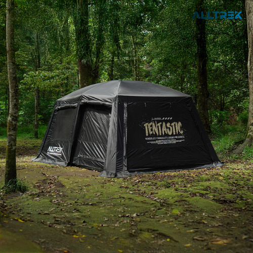 ALLTREK Tenda Camping Tentastic BLACK Outdoor 1 Bedroom + 1 Guest Room