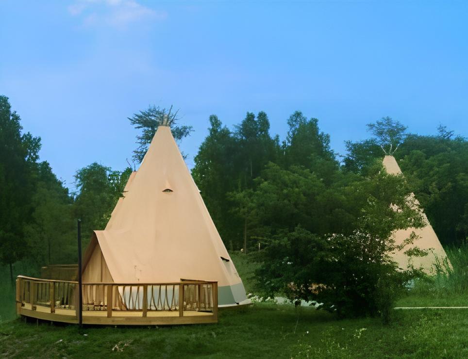 ALLTREK LuxCab HYDRA Tenda Glamping Semi Permanen