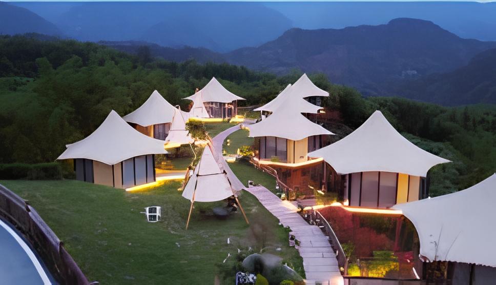 ALLTREK HouseCab LIBRA Cabin Glamping Lodge Semi Permanen
