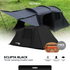 PREORDER - เต็นท์แคมปิ้ง ALLTREK ECLIPTA BLACK 4P เต็นท์กันน้ำ 2 ชั้น - สีดำ