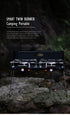 ALLTREK Smart Twin Burner IGNITER เตาแคมปิ้งแบบพกพากลางแจ้ง