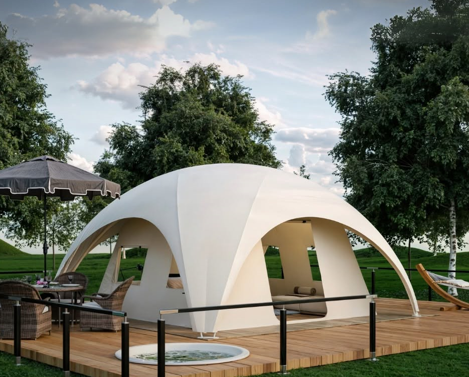 ALLTREK LuxCab URSA Tenda Glamping Semi Permanen