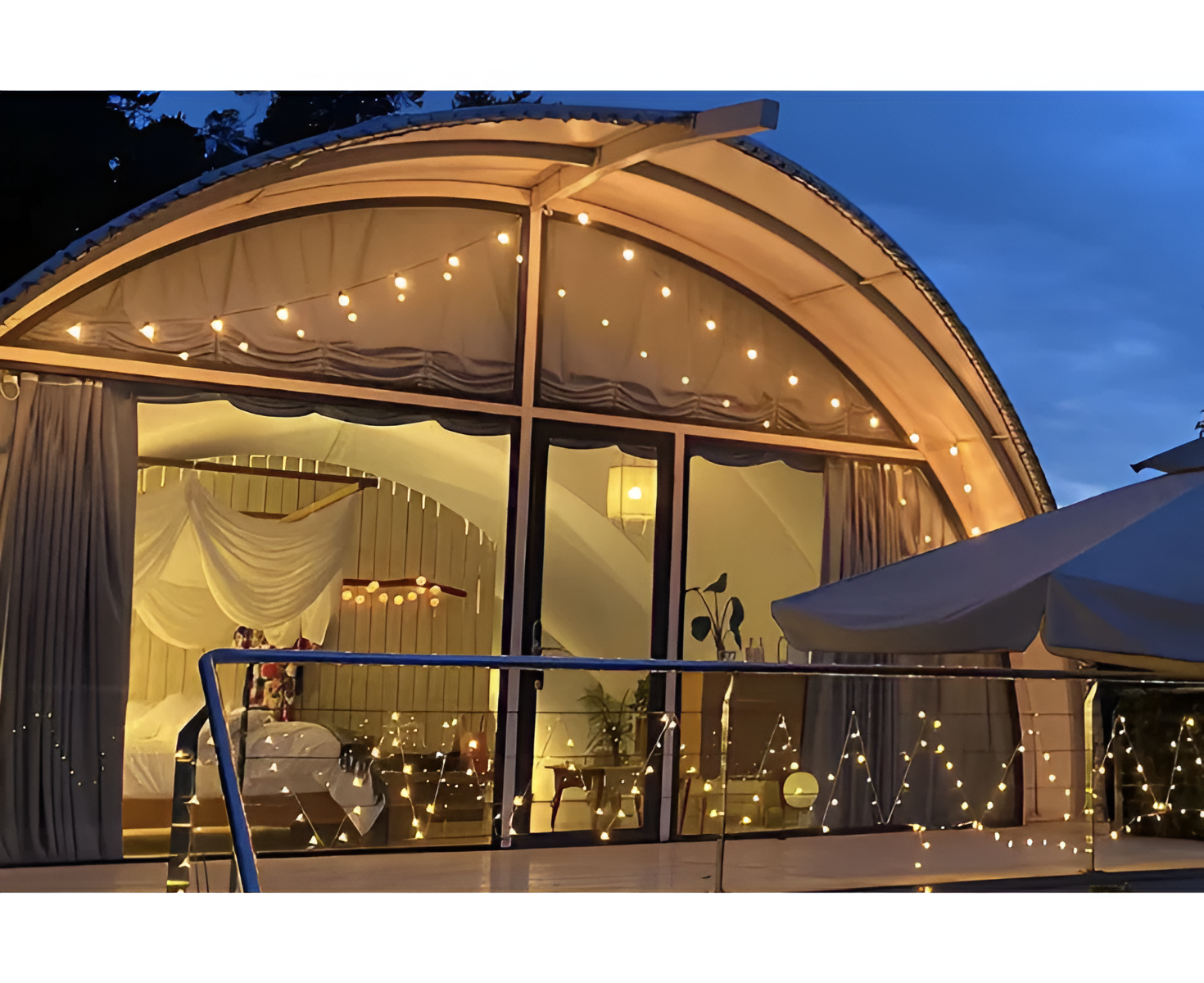 ALLTREK LuxDome AQUARIUS Tenda Glamping Semi Permanen