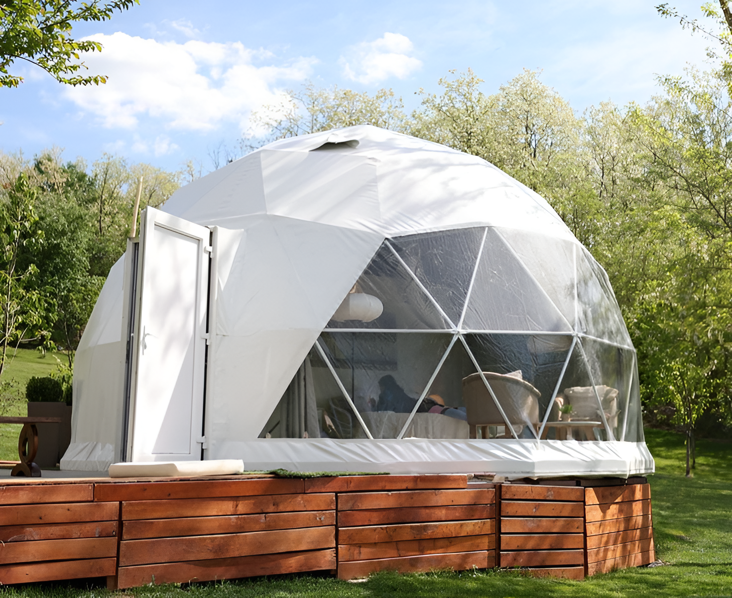 ALLTREK LuxDome SIRIUS Small Tenda Glamping Semi Permanen