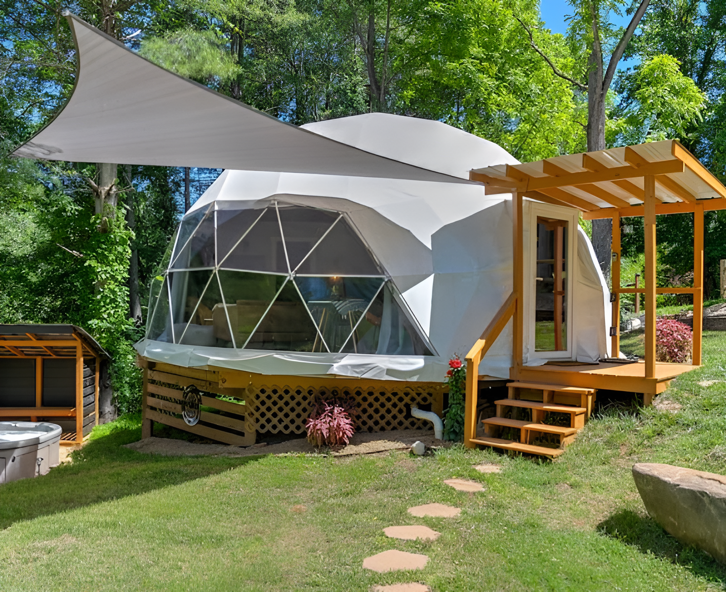 ALLTREK LuxDome SIRIUS Small Tenda Glamping Semi Permanen