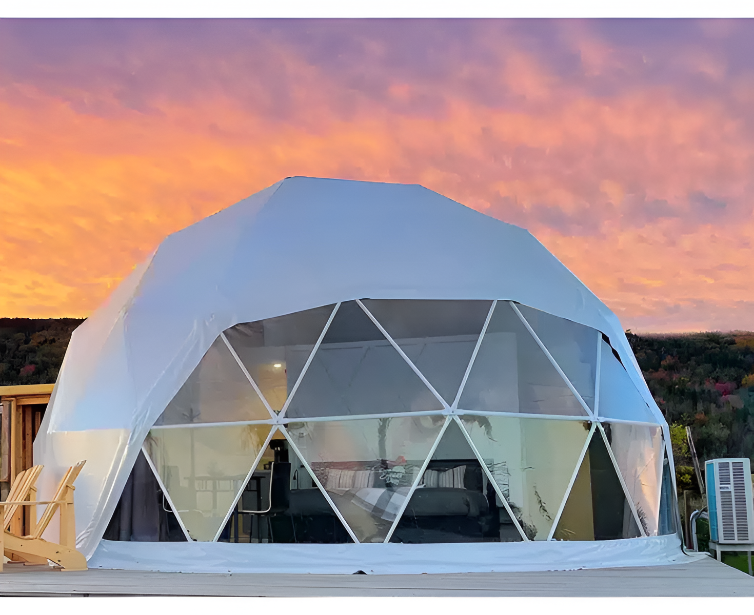 ALLTREK LuxDome SIRIUS Small Tenda Glamping Semi Permanen