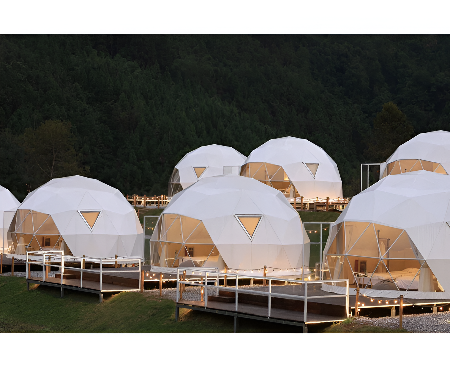 ALLTREK LuxDome SIRIUS Large Tenda Glamping Semi Permanen