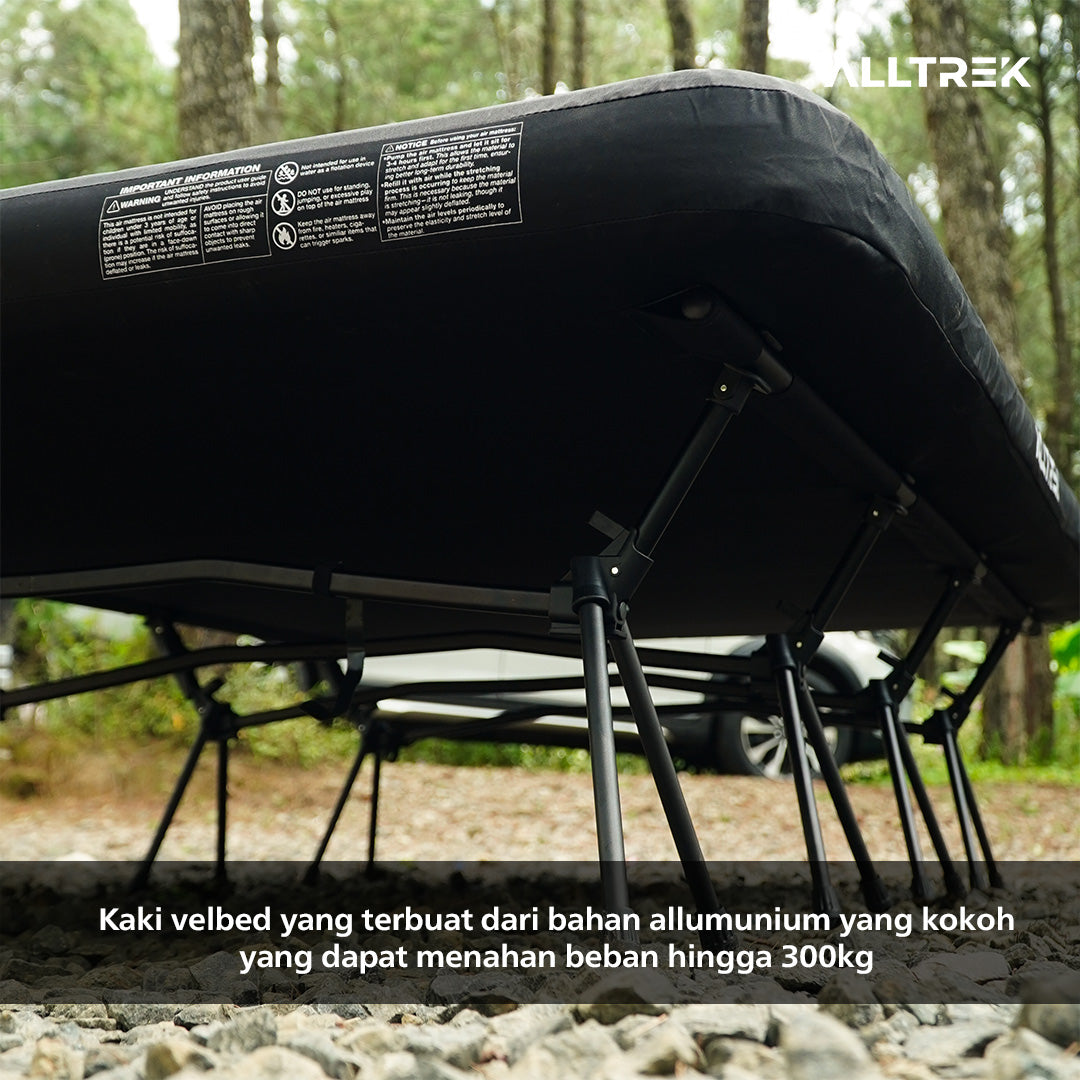 ALLTREK Velbed Air Mattres FORNEST Ranjang Lipat Angin Taktikal