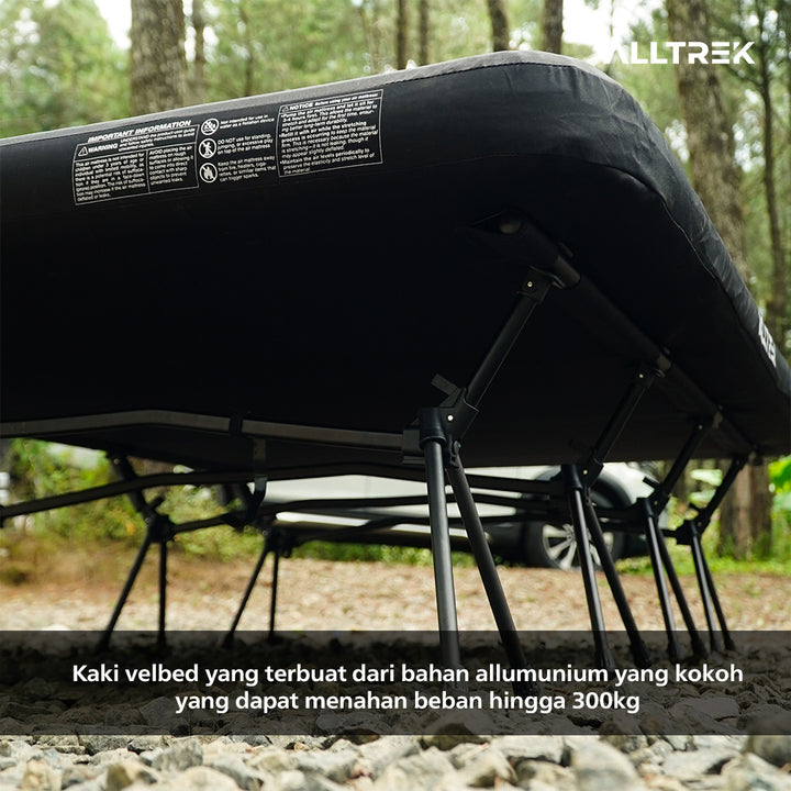 ALLTREK Velbed Air Mattres FORNEST Ranjang Lipat Angin Taktikal
