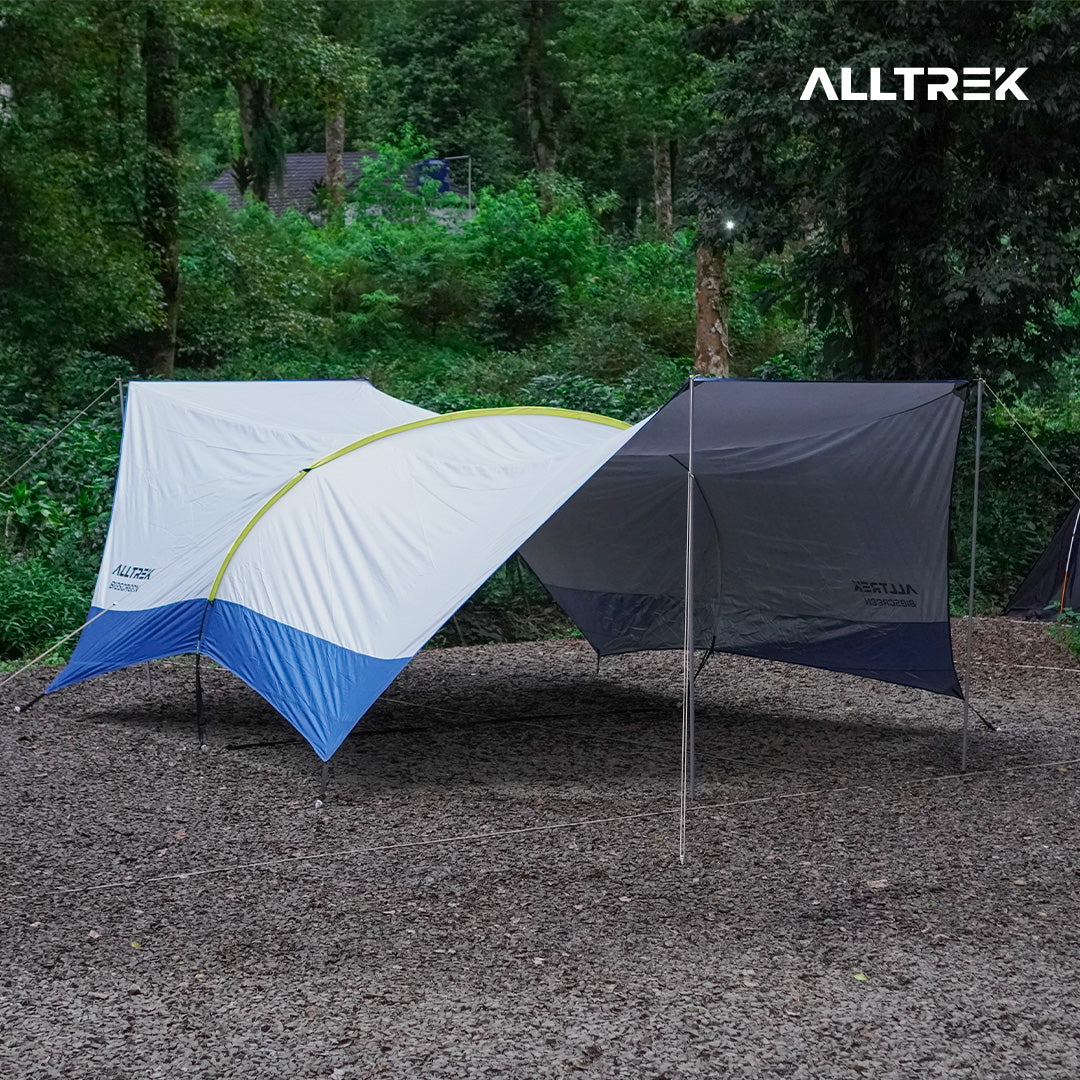 ALLTREK Flysheet Bigscreen Camping ขนาดใหญ่ 6*6 เมตร Anti UV มัลติฟังก์ชั่น