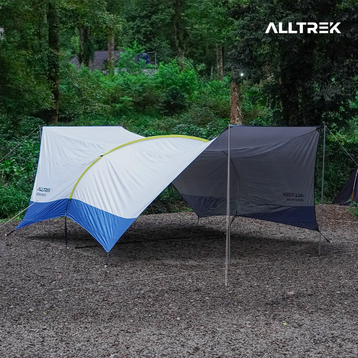 ALLTREK Flysheet Bigscreen Camping ขนาดใหญ่ 6*6 เมตร Anti UV มัลติฟังก์ชั่น