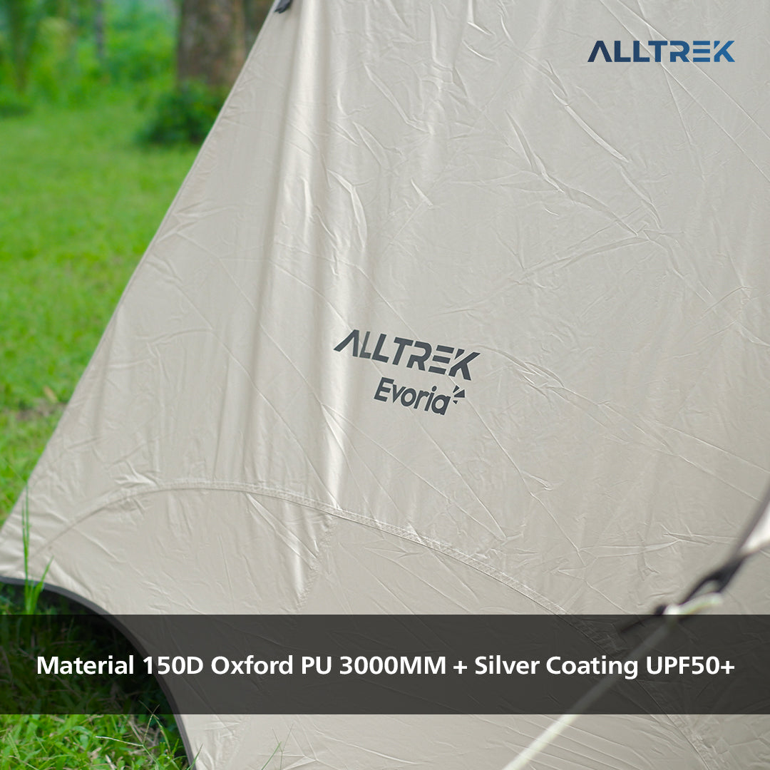 READY STOCK- ALLTREK Tenda Camping EVORIA Automatic Tent Double Layer 3-4 Person