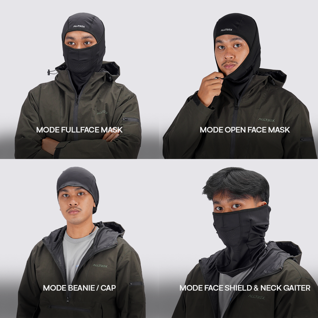ALLTREK Masker BALACLAVA Masker Full Face Motor Outdoor Airflow System Multifuction